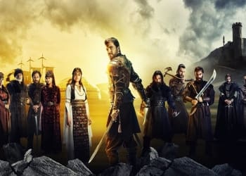 A promotional image for the Turkish television series “Dirilis: Ertugrul.”Credit... TRT 1 TV